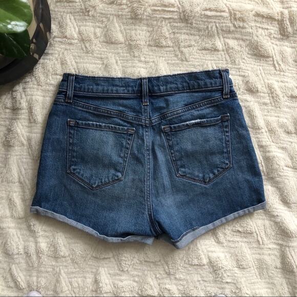 J Brand Gracie High Rise Cuffed Denim Shorts in Jagger Wash - Picture 10 of 10